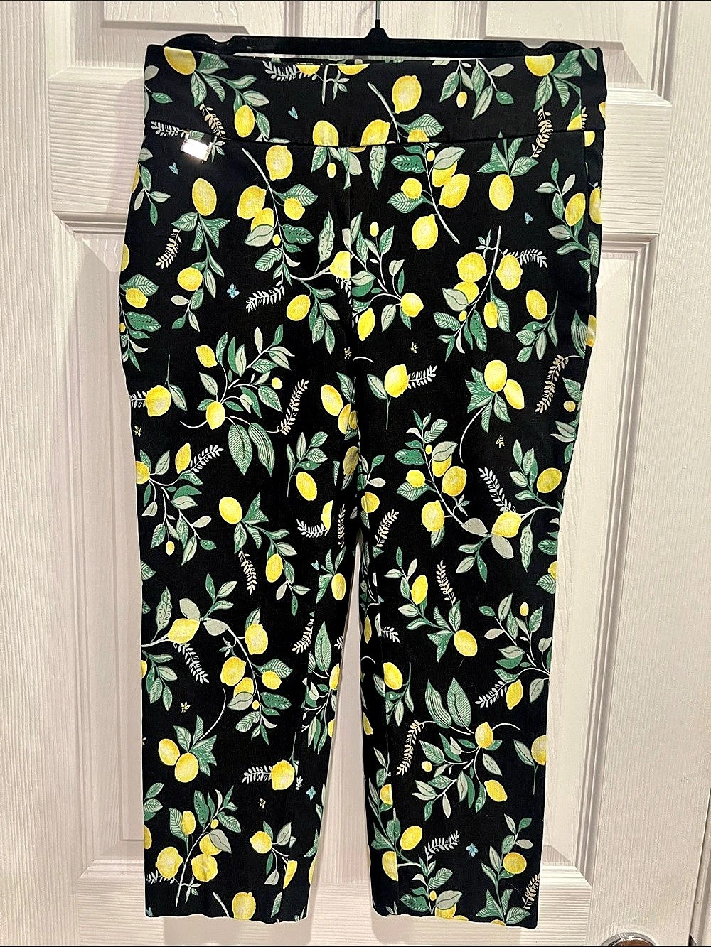 Premise Petite Floral Straight Leg Pants Size Small Like New